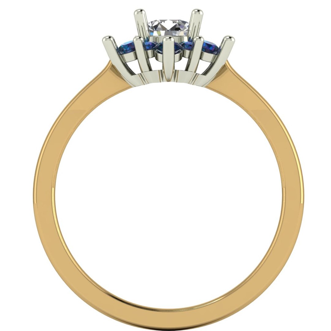 Engagement Ring Design 3D Model - TurboSquid 1369847