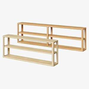 Restoration Hardware low console Trieste 3D model