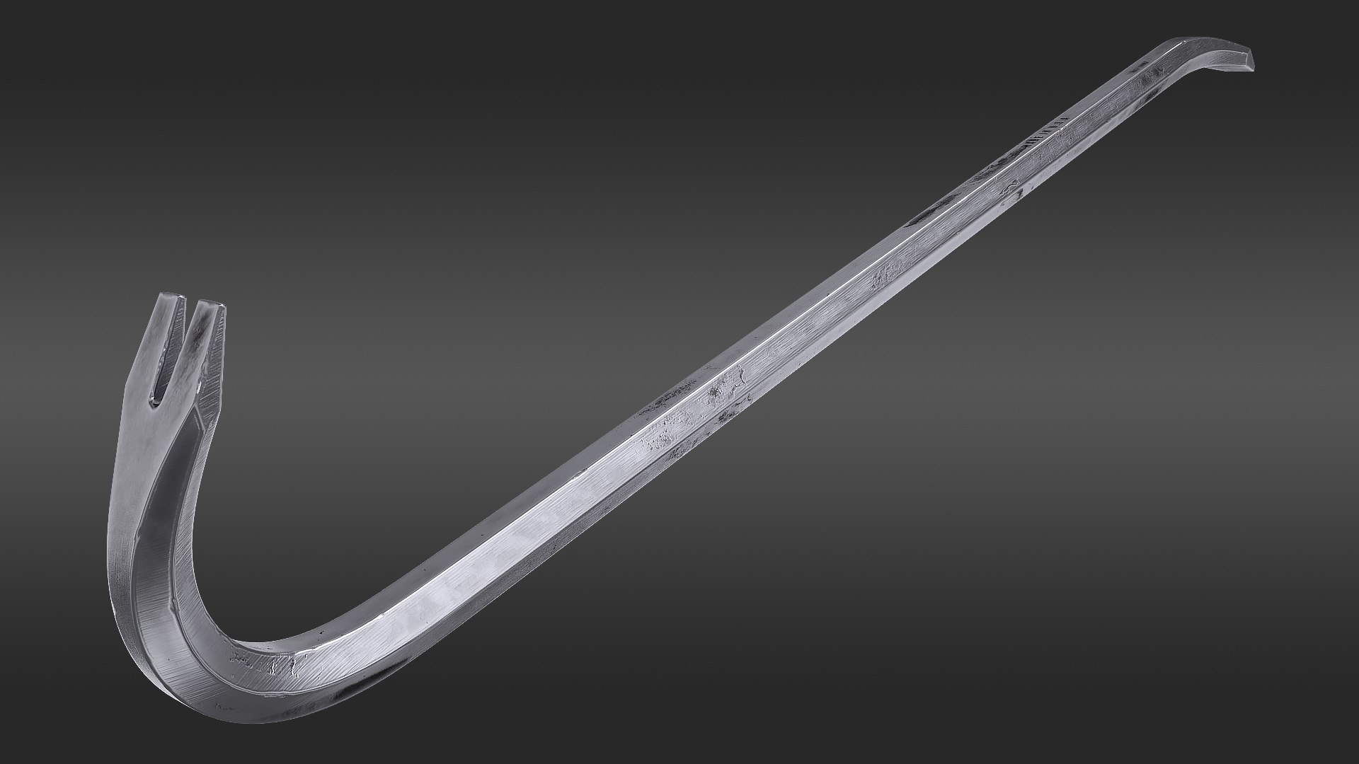 Crowbar Tool 3D model preview