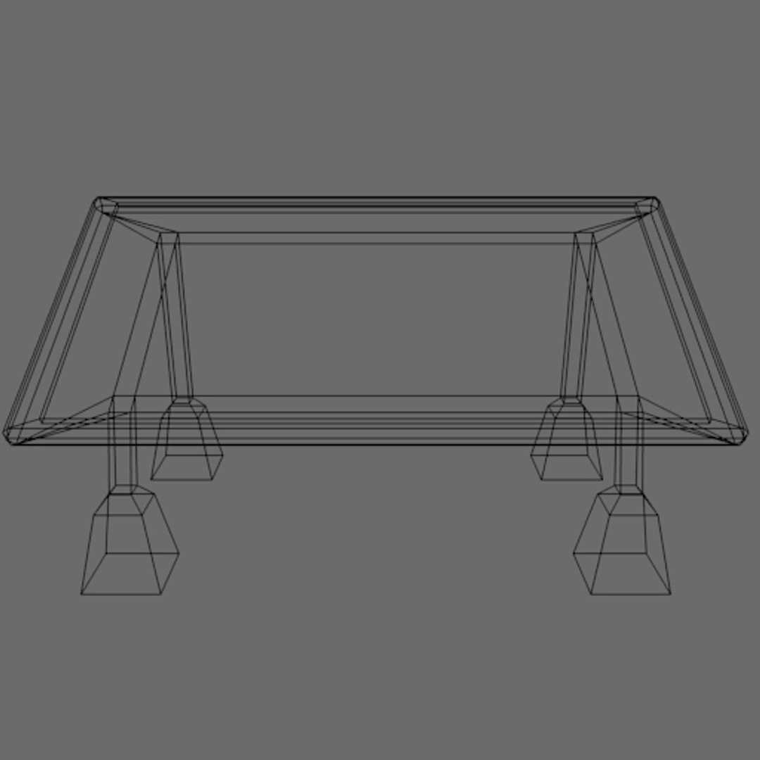 viewing table 3d obj
