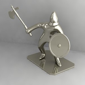 soldier statue 3ds