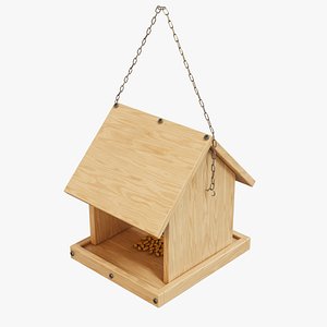 Birds house feeder with grain PBR