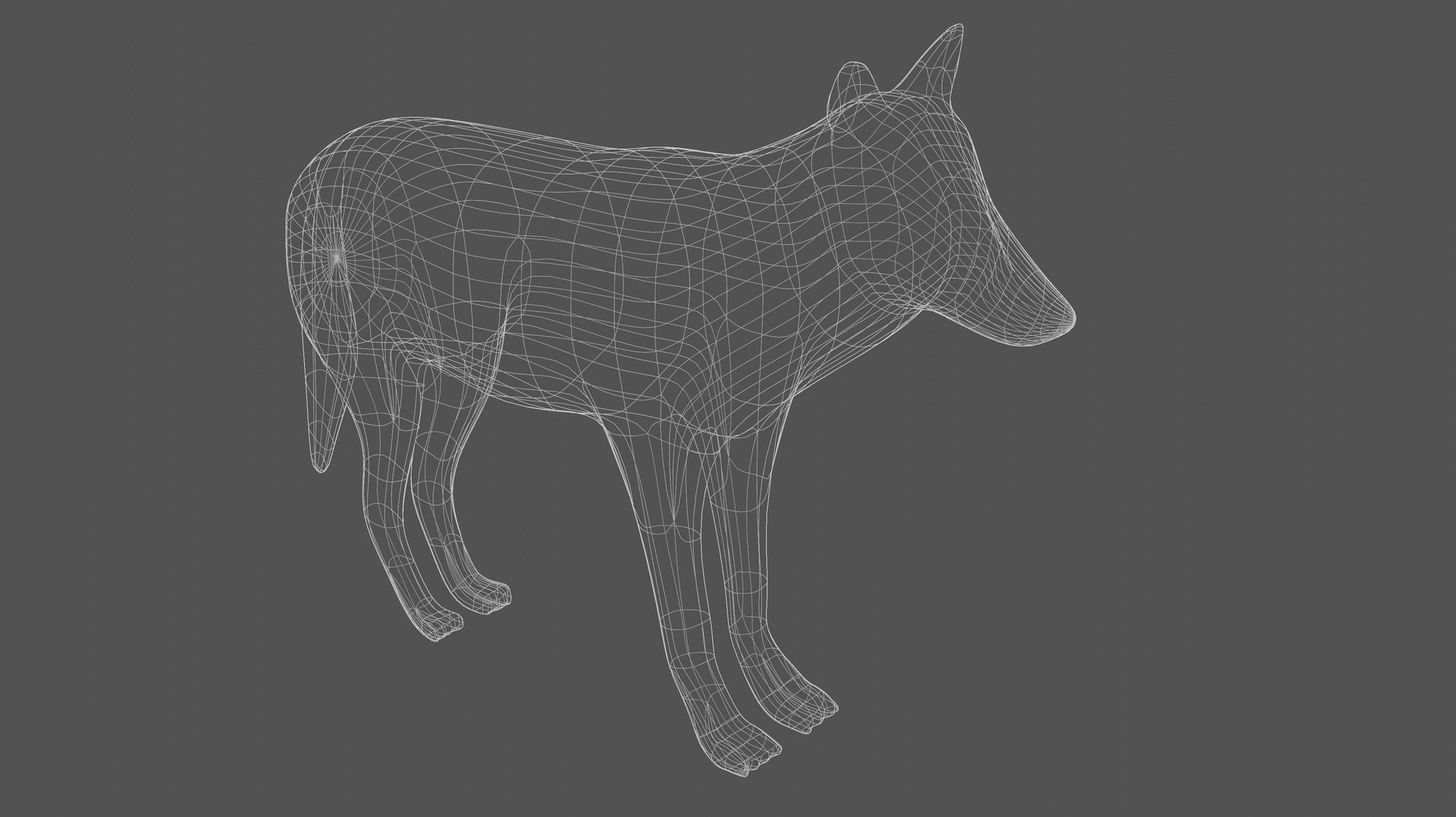 Wolf OBJ 3D Model - TurboSquid 2108181