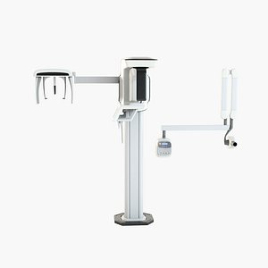 3D dental x-ray station model