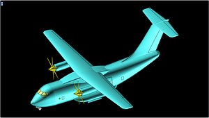 Ilyushin IL-112 (Rev) Aircraft Solid Assembly Interpretation