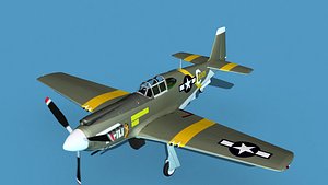 North American A-36A Apache V07 USAAF model