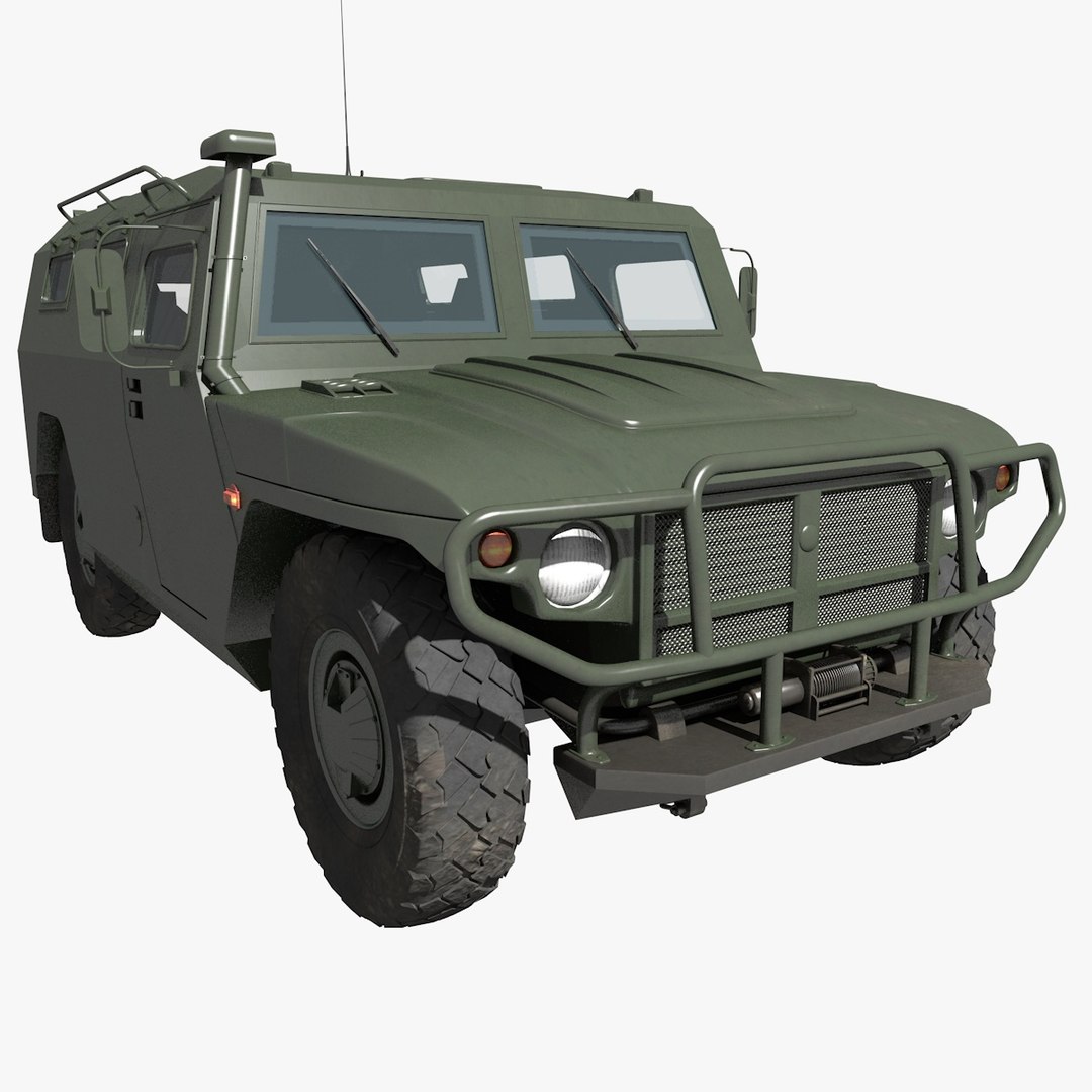 Russian Gaz Tigr 3D - TurboSquid 1872125
