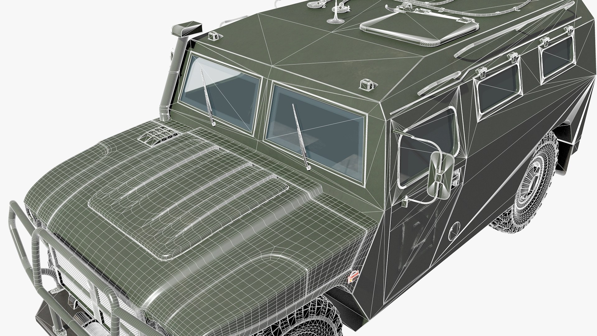 Russian Gaz Tigr 3D - TurboSquid 1872125