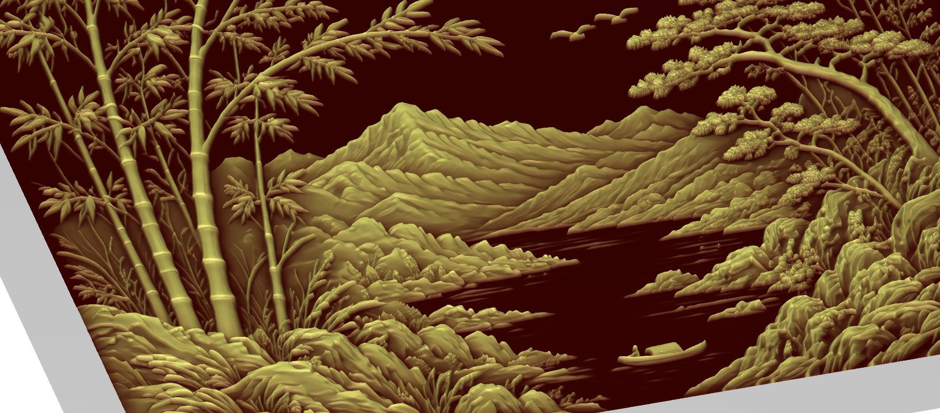 Modern Bamboo Landscape Decor Bas Relief Mural STL CNC 42 3D model https://p.turbosquid.com/ts-thumb/km/Slu9oK/pj/a64/jpg/1786721950/1920x1080/fit_q87/2c9a3d4861737523b84414d05b790adafb3d77b5/a64.jpg