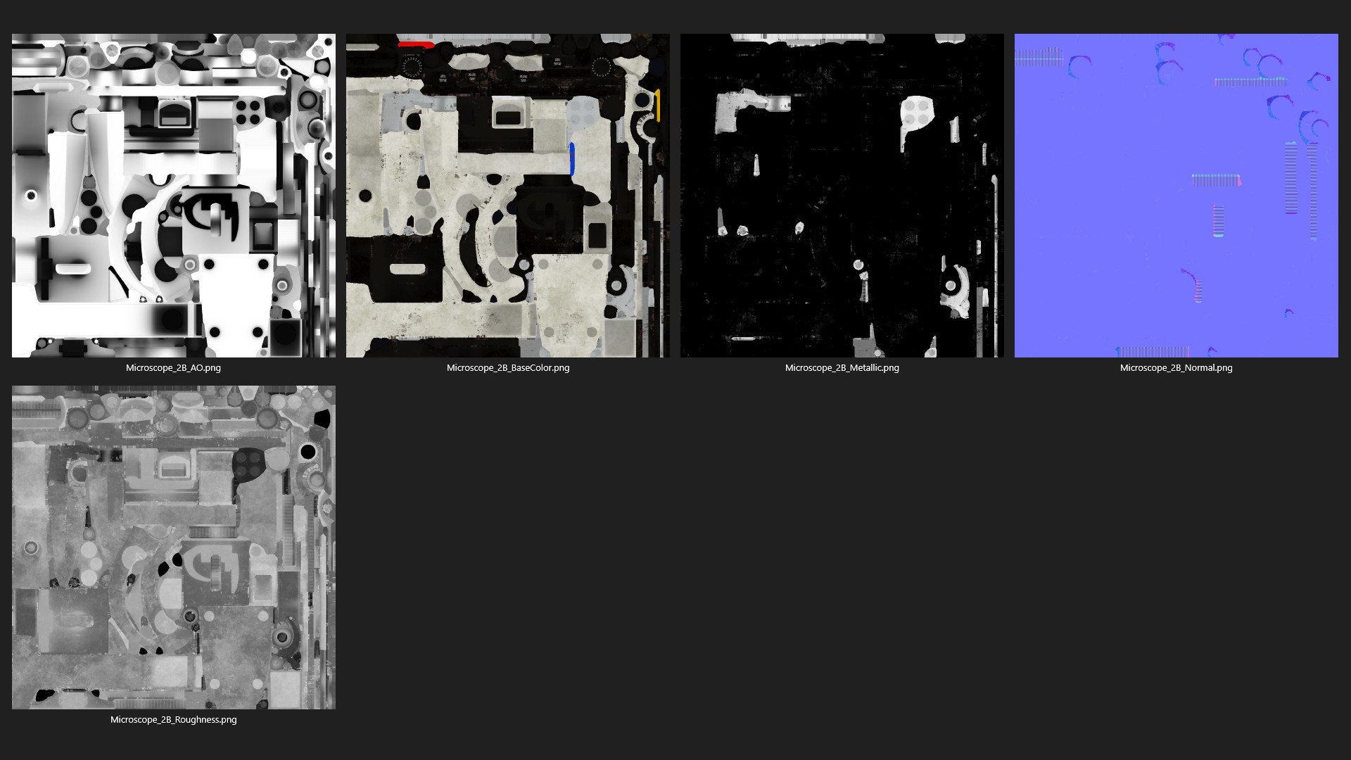 Microscope 2B Model - TurboSquid 2047231