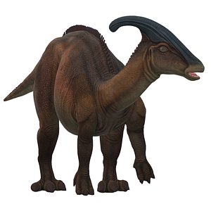 Parasaurolophus 3D model