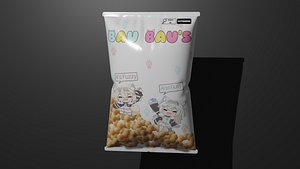 3D model Fuwamoco Ponderings