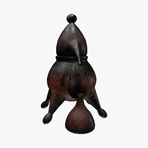 3D Medieval Alambic 02 model