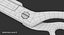 black scissors 3D