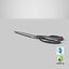black scissors 3D