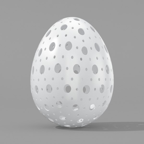 egg sculpture 3D model