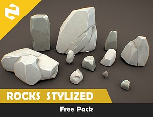 Free Pack - Rocks Stylized