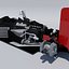 3D cars mclaren mp4 4