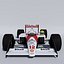 3D cars mclaren mp4 4