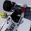 3D cars mclaren mp4 4