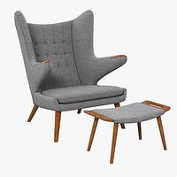 Papa Bear Chair & Ottoman