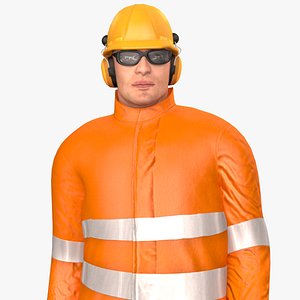 Offshore Worker V2 Rigged