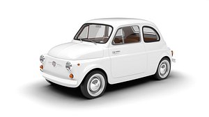 Fiat 500 1959 3d model 3D