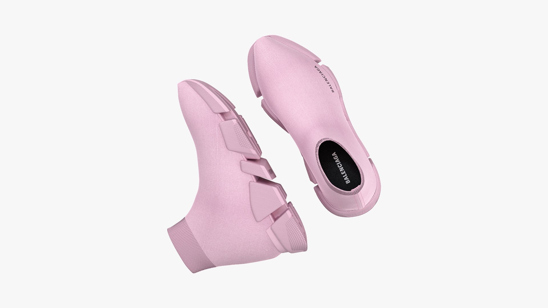 balenciaga speed trainer rose