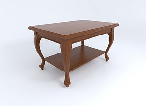 coffee table 3d 3ds