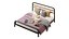 Soonbuy Letto a piattaforma Queen Size