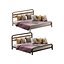 Soonbuy Letto a piattaforma Queen Size