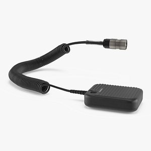 Harris Tactical PTT Microphone Unit with Coiled Cable