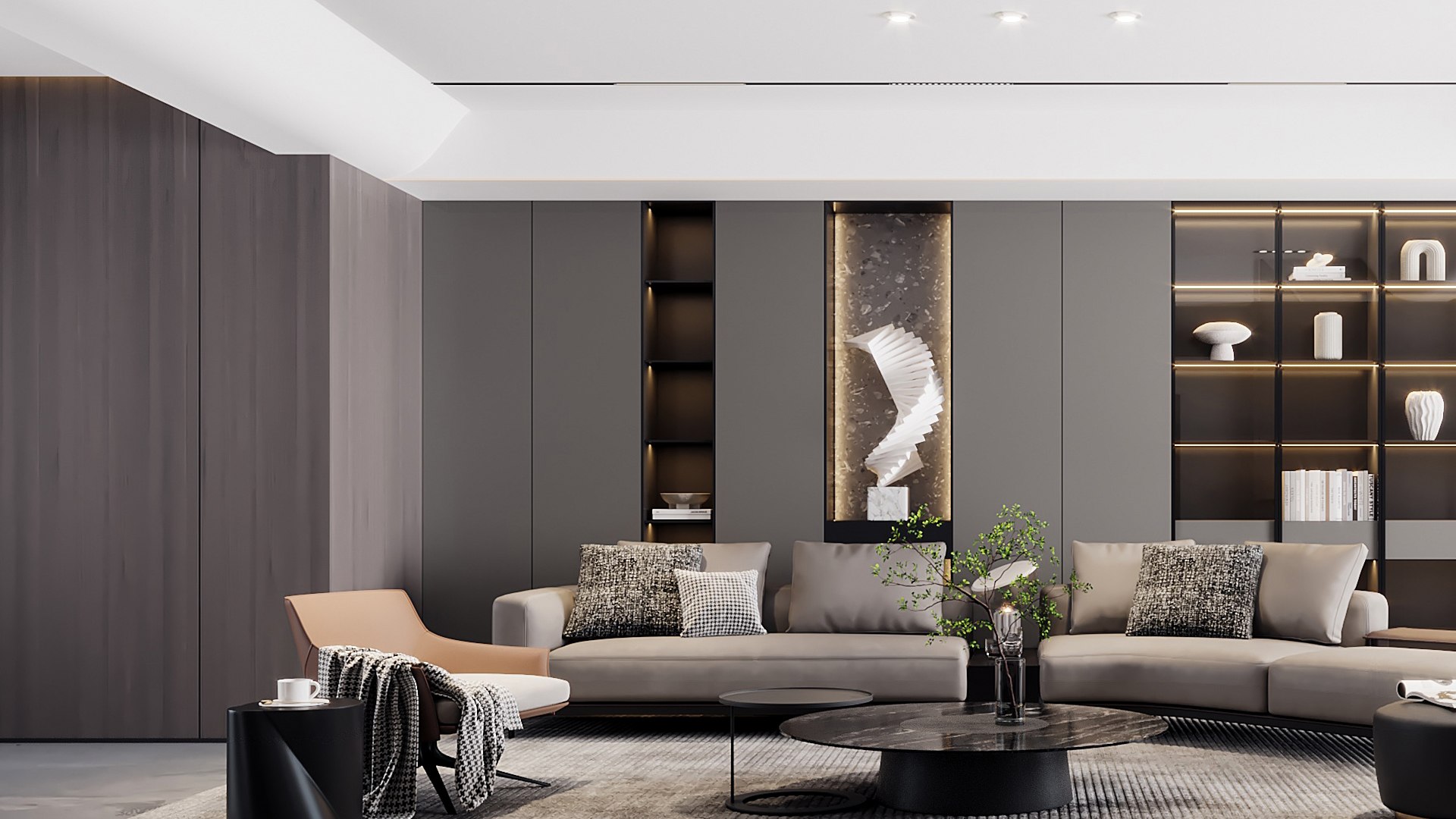 3D Model Modern Living Room - TurboSquid 2290446