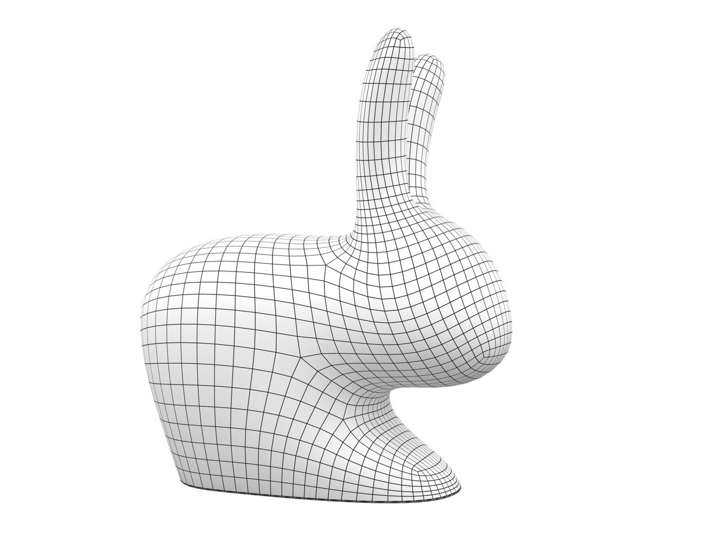 Free 3D Rabbit Chair Baby Model - TurboSquid 1161089