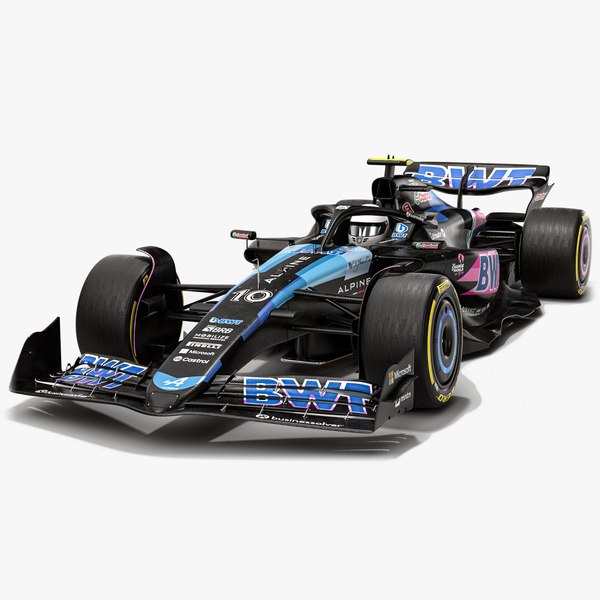 3D Alpine A524 F1 Team Formula 1 Season 2024 model