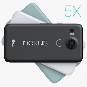 3d lg nexus 5x model