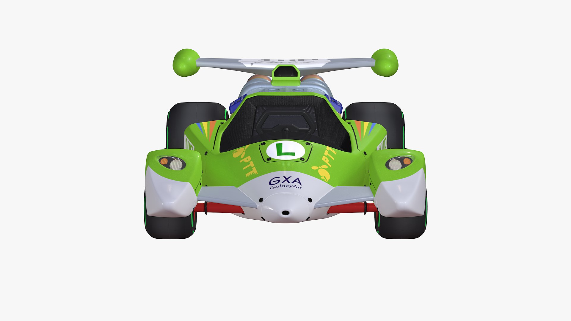 3d Mario Kart Deluxe Circuit Special Luigi Vehicle 8k Turbosquid 1848305 3626