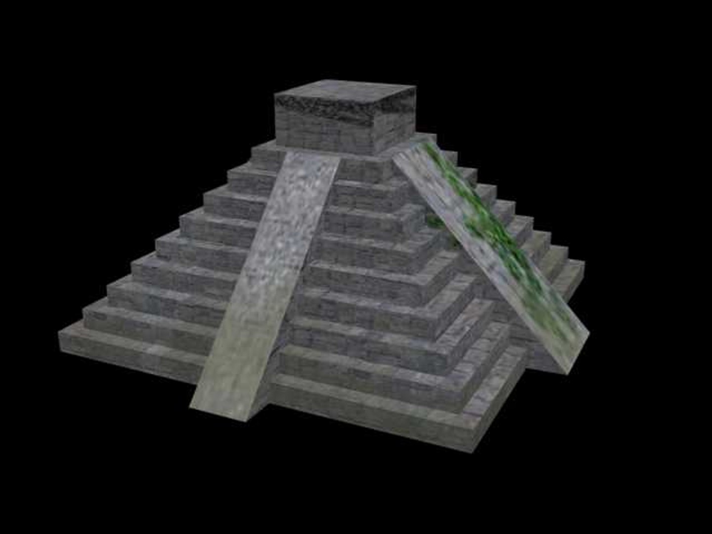 3d pyramid mesoamerica