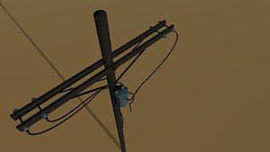 destroyed hydro 3D model