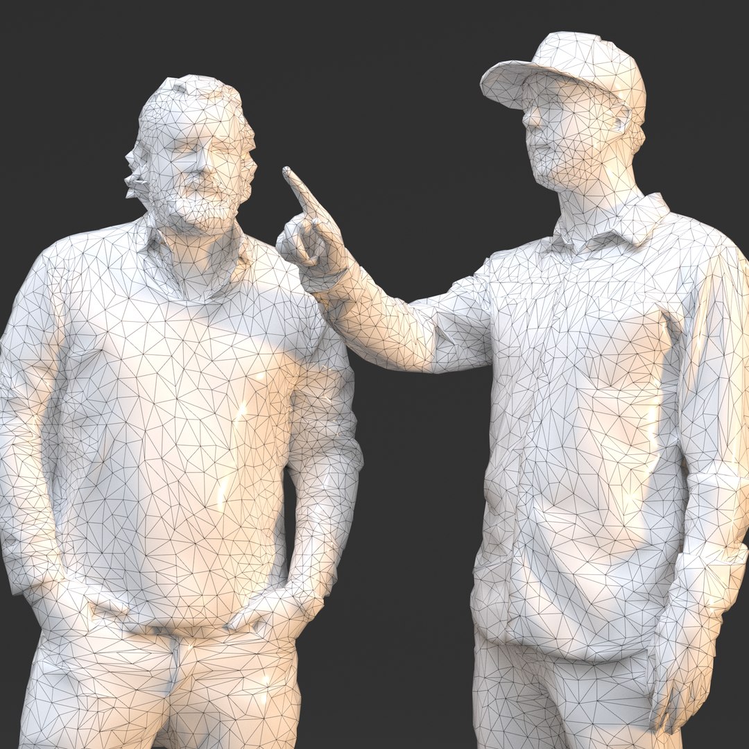 3D People Rendering Normal - TurboSquid 1394415