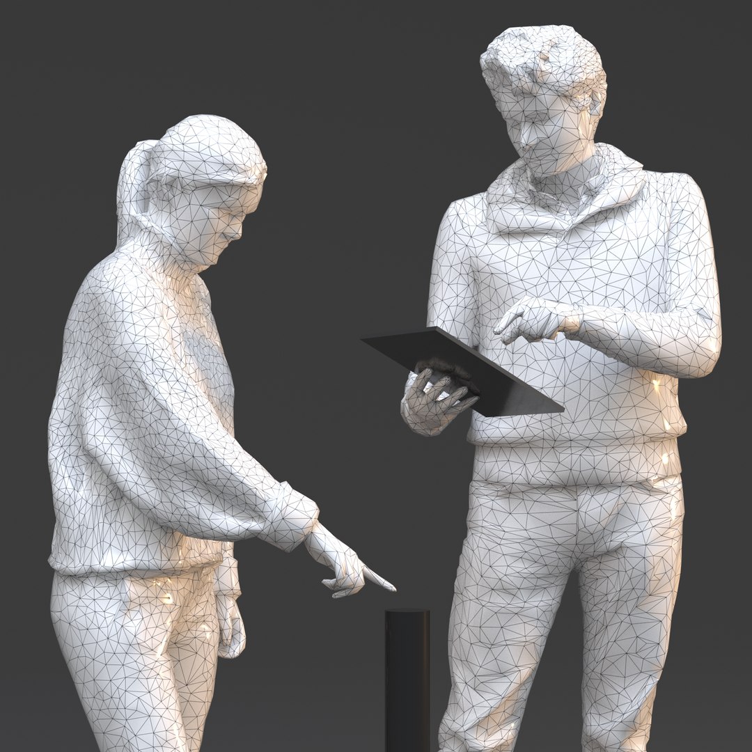 3D People Rendering Normal - TurboSquid 1394415