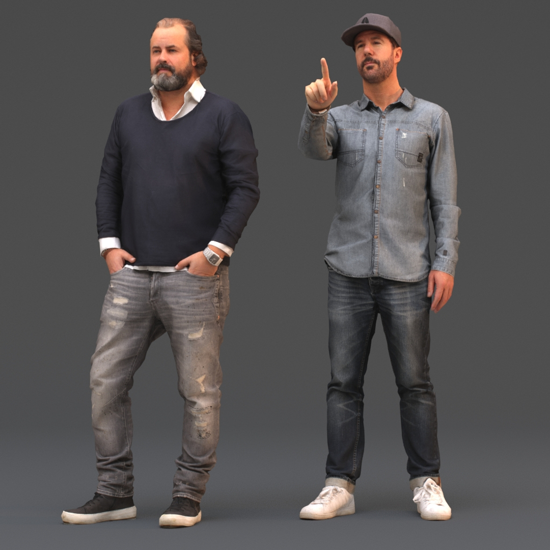 Free 3d People Models – Humano 3D – 3d People Collections