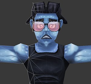 alien blue character max