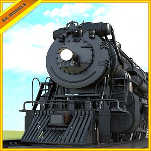 3d Train Steam Engine