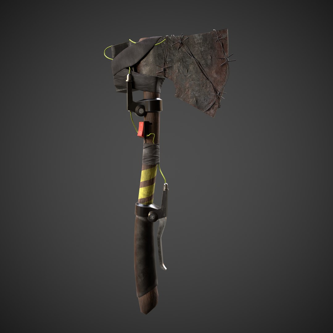 3D Stylized Electric Axe 3d Model - TurboSquid 2110488