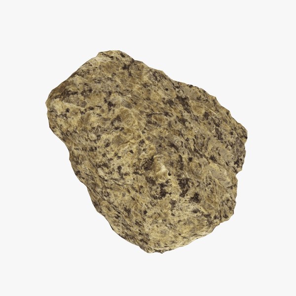 3D Granite Rock - Real-Time 3D Scanned