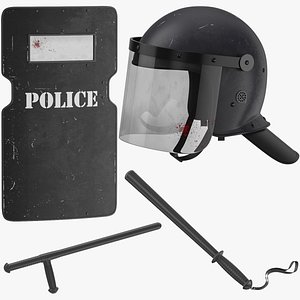 Police Riot Equipment Collection 02