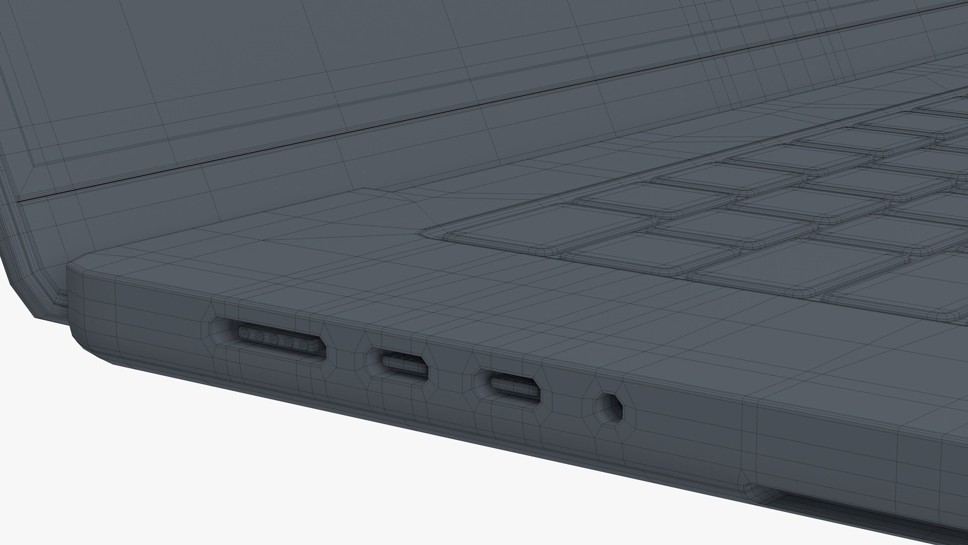 3D Apple MacBook Pro 16-inch M3 Pro Silver https://p.turbosquid.com/ts-thumb/kn/jAJUe7/BH/wire12/jpg/1699476728/1920x1080/fit_q87/cc5ea00c756ba9748d72f70c79e307acbd4c292f/wire12.jpg