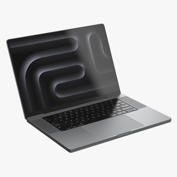 Apple MacBook Pro 16 インチ M3 Pro シルバー3Dモデル - TurboSquid 