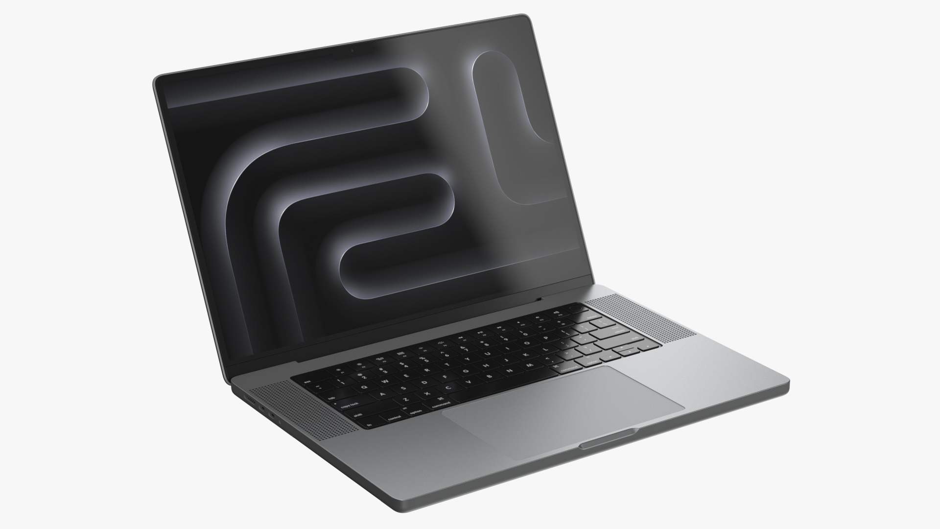 3D Apple MacBook Pro 16-inch M3 Pro Silver - TurboSquid 2149274
